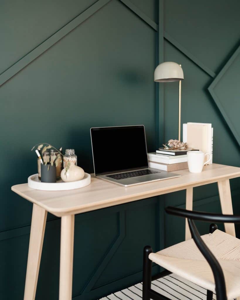 Desk in small space