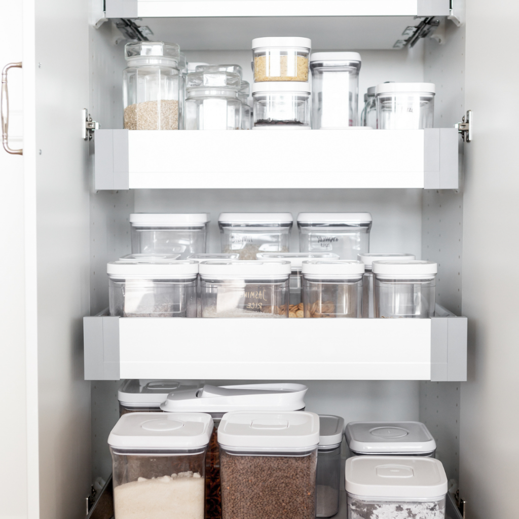 Organized cabinets are a buyer's dream