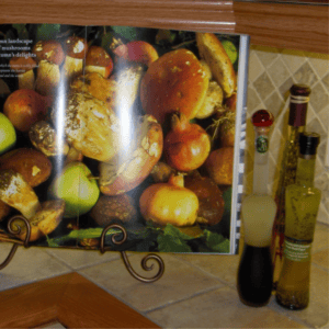 Cookbook and oils