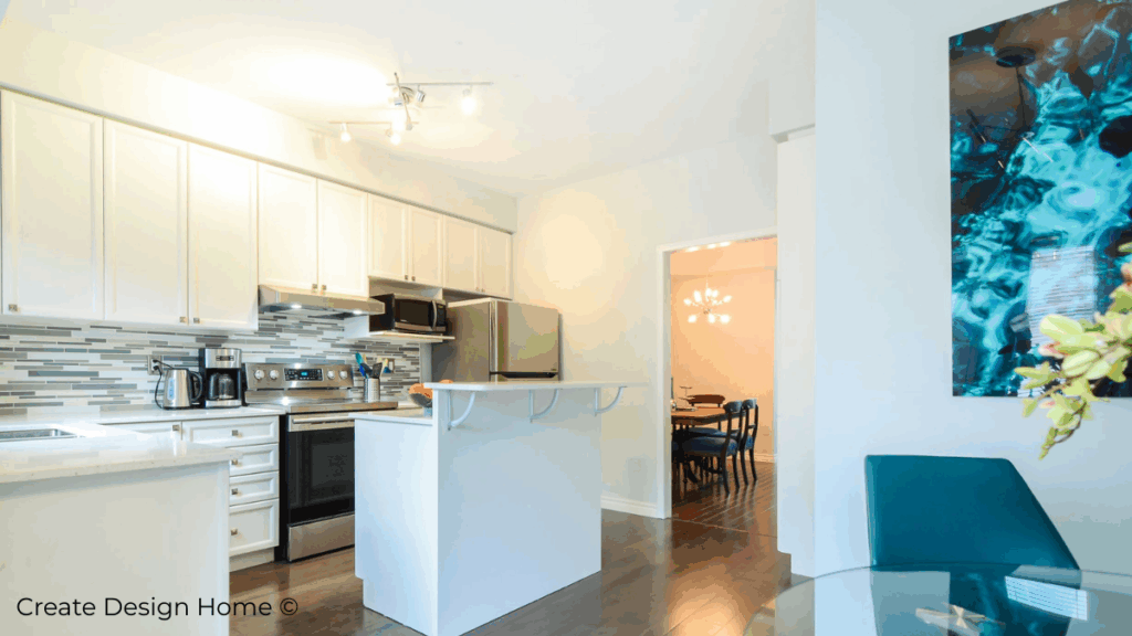 Staging a kitchen