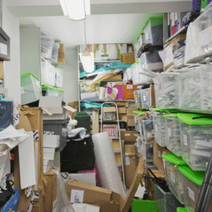 Cluttered Storage Area