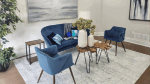 Staged Living Room