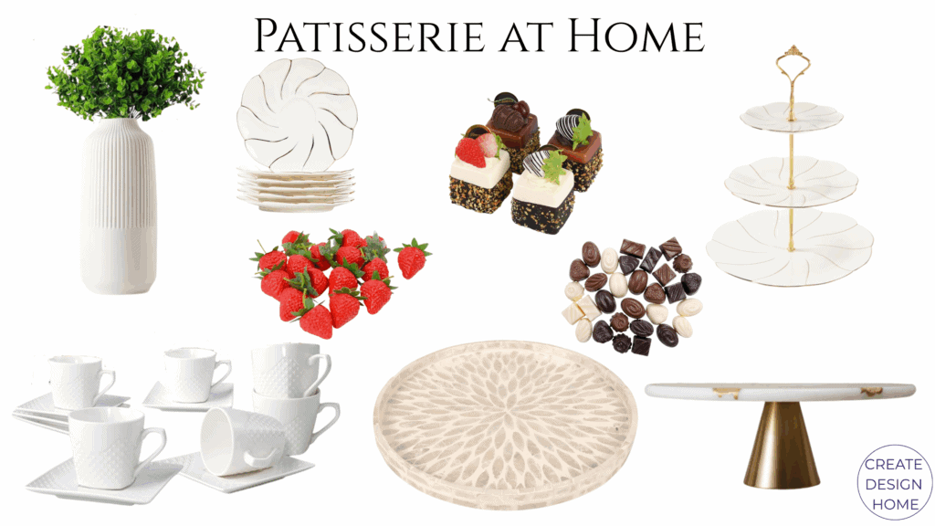 Shop the Look - a number of kitchen countertop items that match a mood board