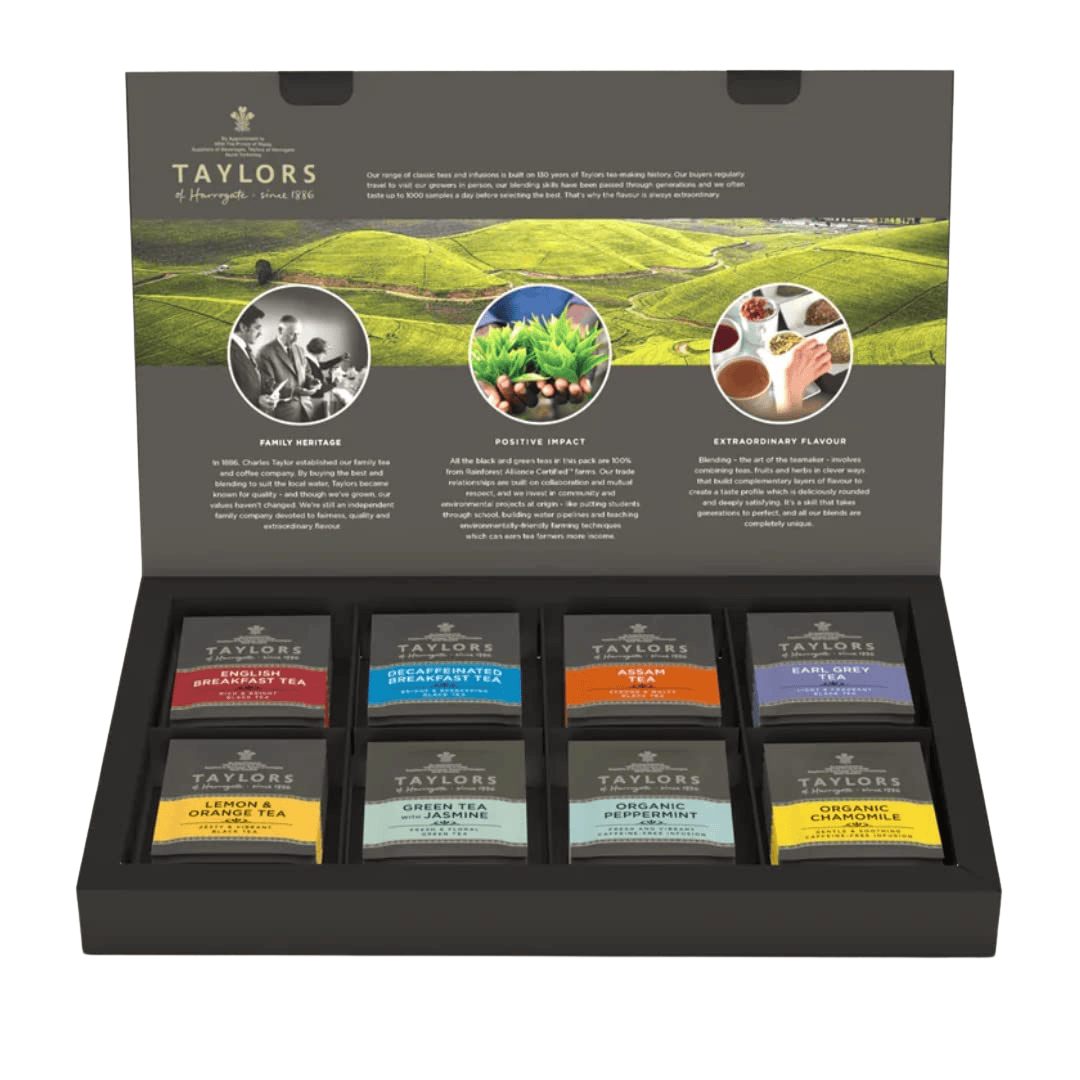 Boxed set of tea bags