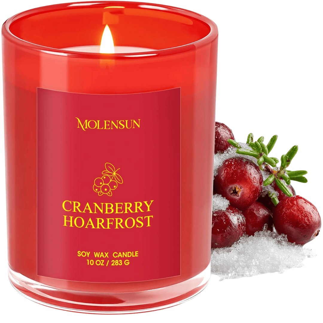 Red christmas candle