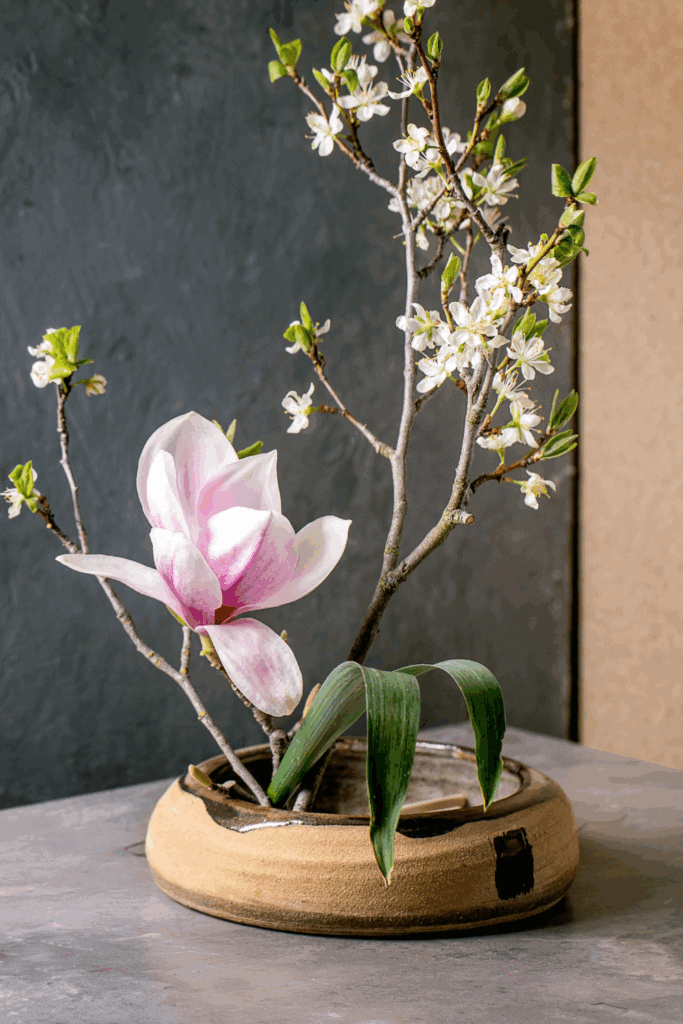 Japanese Ikebana display