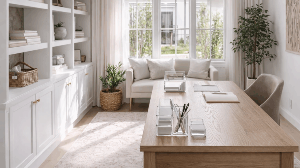 Serene Light Filled Office