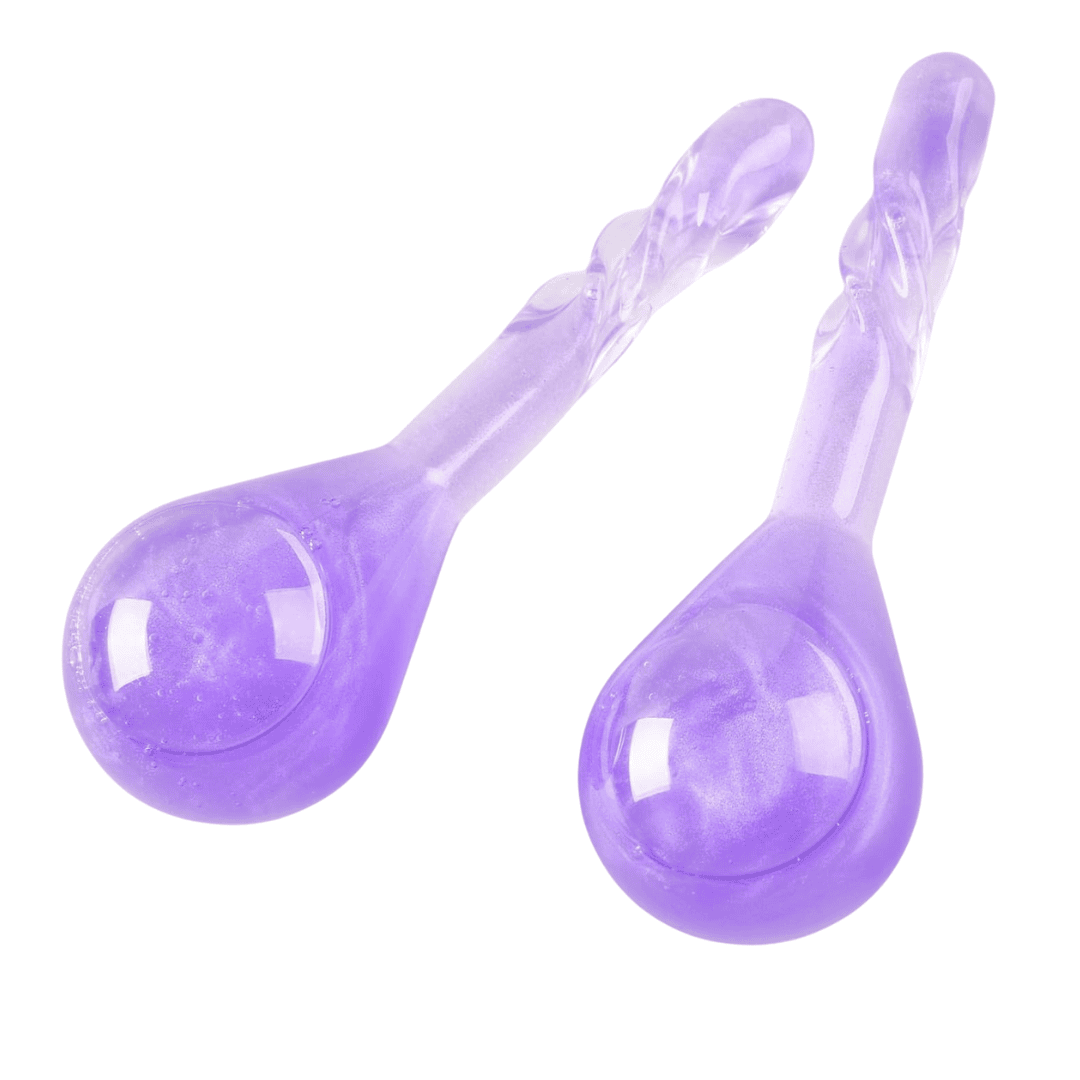 A soothing skincare tool that delivers a gentle cooling sensation to the face and neck, perfect for refreshing tired skin or winding down at the end of the day.