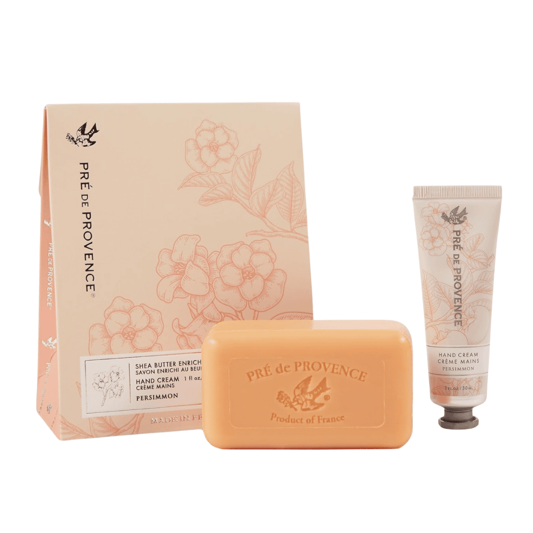 A classic French soap and hand cream duo infused with shea butter, offering a small everyday indulgence that feels timeless and luxurious.
