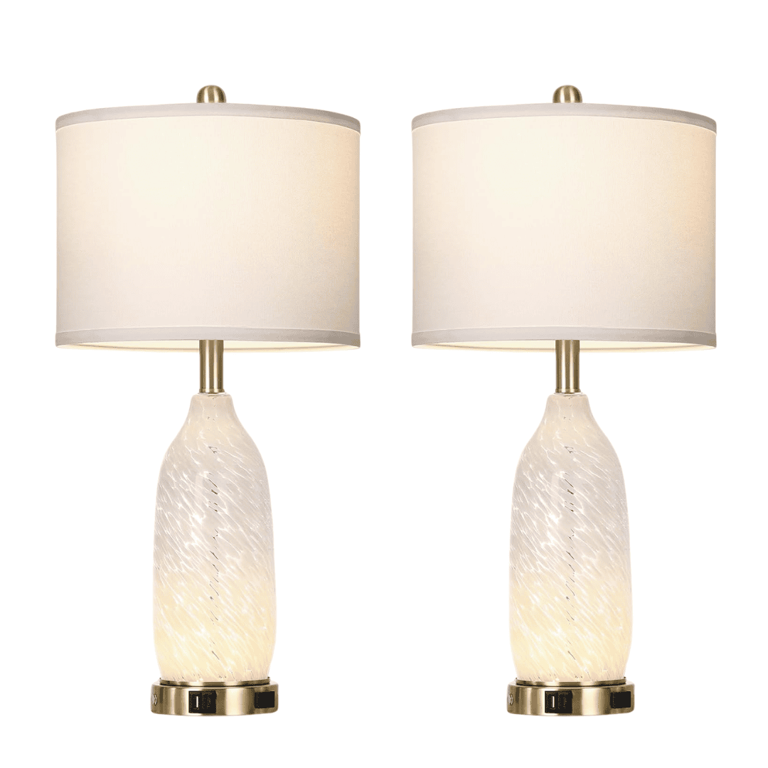 glass base lamps bedroom staging checklist elegant lighting decor