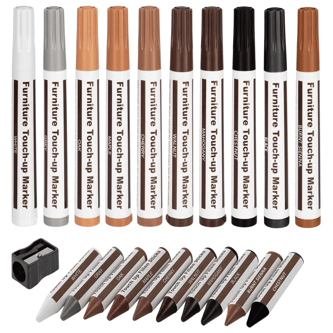 wood touch up markers repairing scratches on furniture surfaces