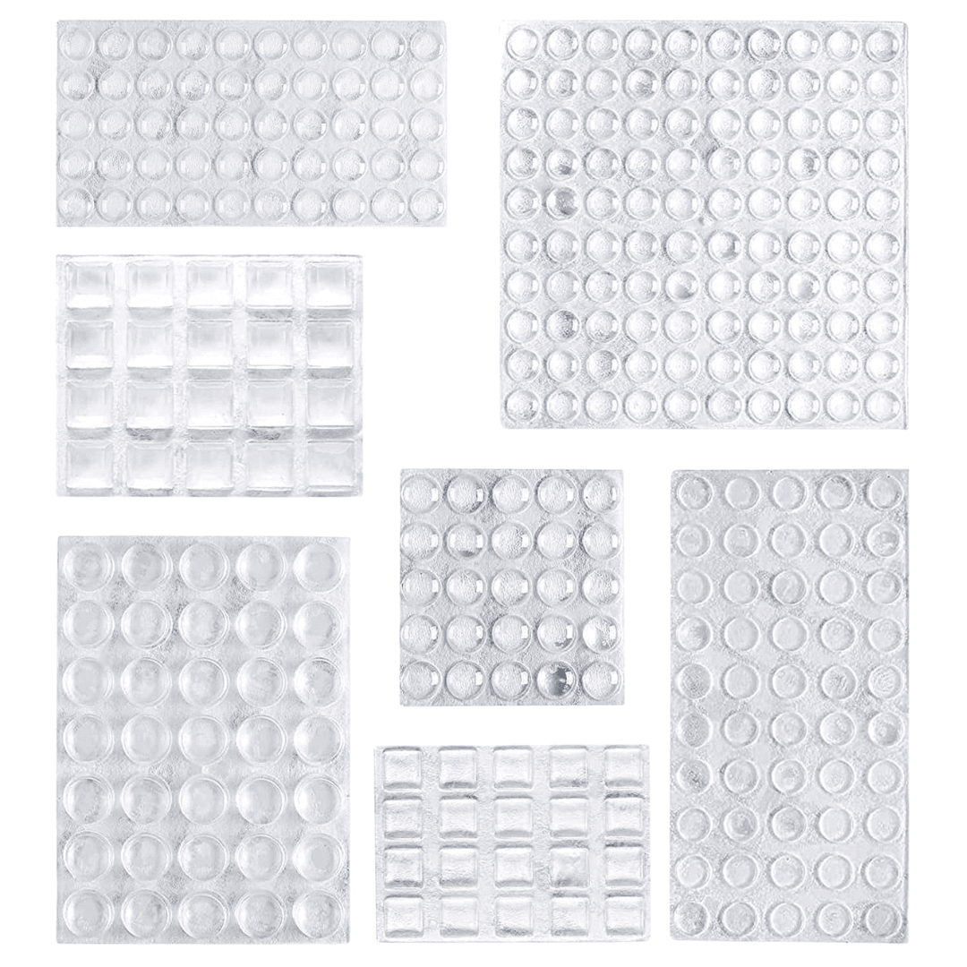 adhesive bumper pads for cabinets drawers and furniture protection