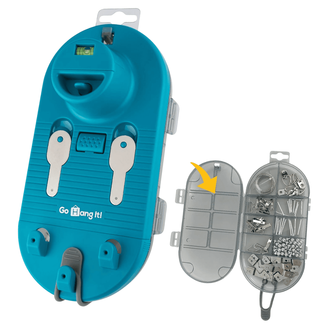 picture hanging kit staging tools checklist artwork placement easy install