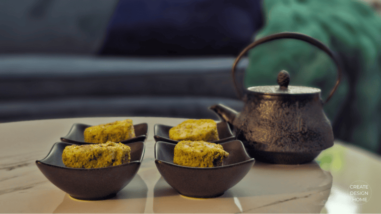 Tea and small desserts styled to reflect Ichigo Ichie, one moment one meeting, and mindful everyday rituals.