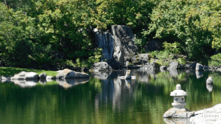 Reflective water landscape representing Mushin, calm focus, through stillness and natural balance.